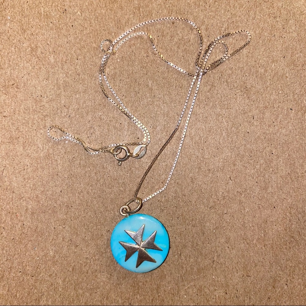 Maltese Cross Necklace